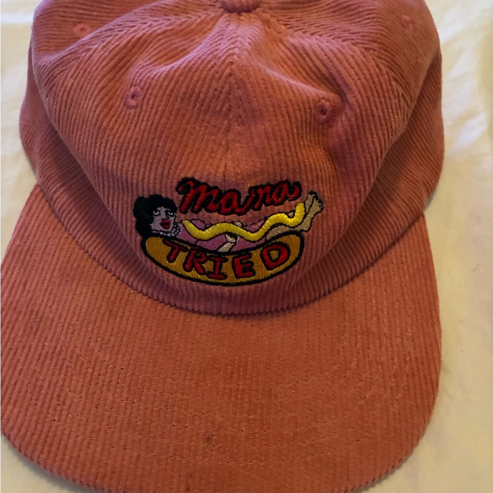 Mama Tried Orange  Corduroy Hat. Turkey and the Wolf in New Orleans. Very good